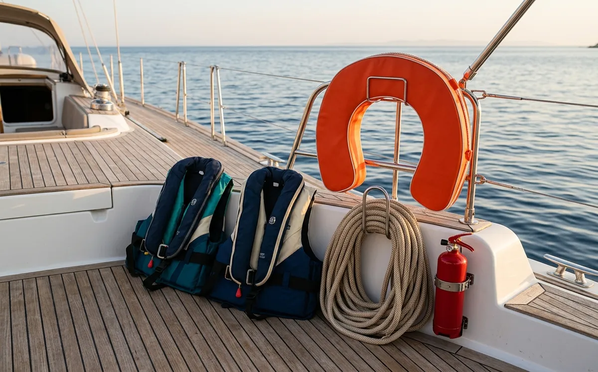 Équipement sécurité bateau obligatoire : Division 240